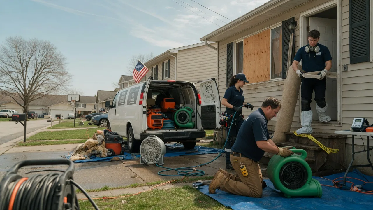 Water Damage Restoration in Madison, WI near me